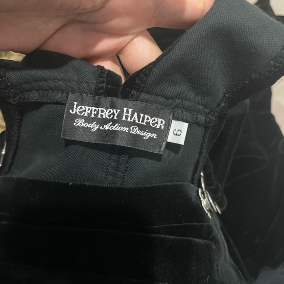 Jeffrey halper velvet overalls size 6 - Picture 5 of 7